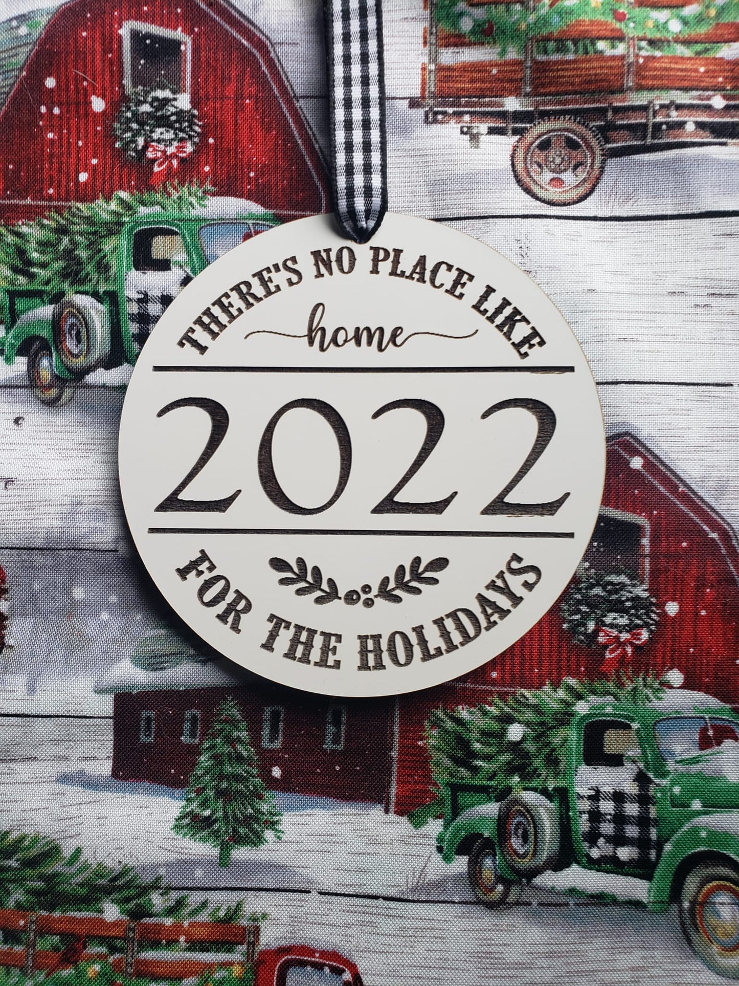 There's No Place Like Home Christmas Ornament 20XX Year