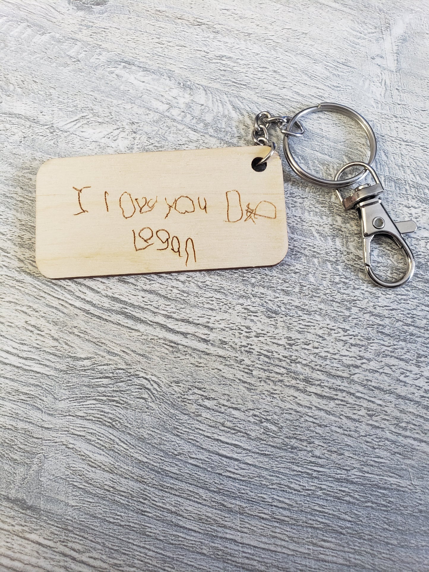 Handwriting Keychain Personalized