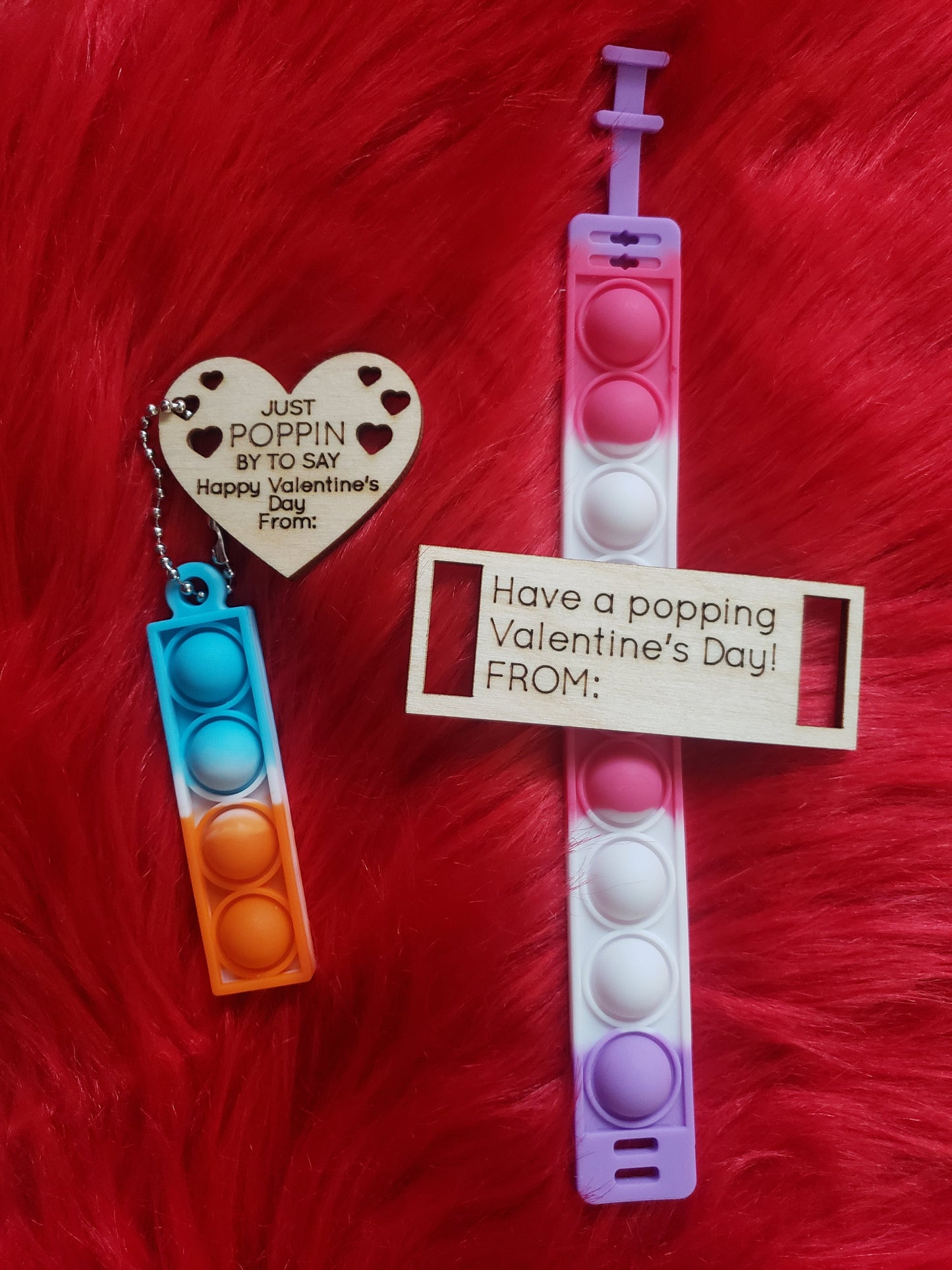 Pop it Valentines Personalized