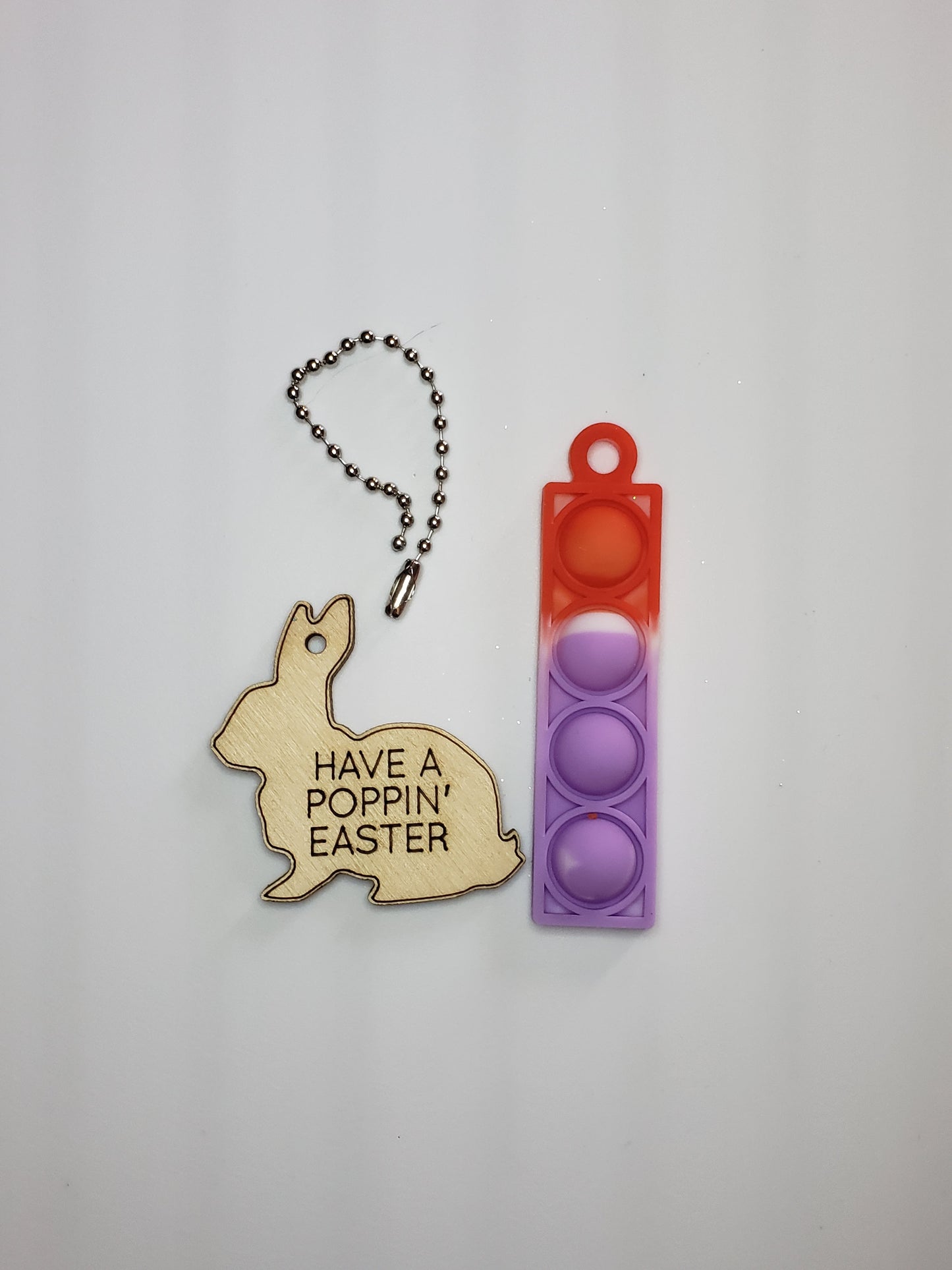 Easter Pop its Bracelet and Keychains