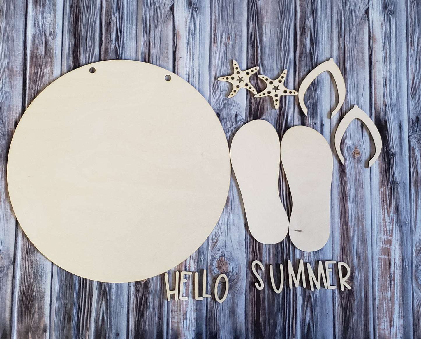 DIY Signs 11.5" Multiple Summer
