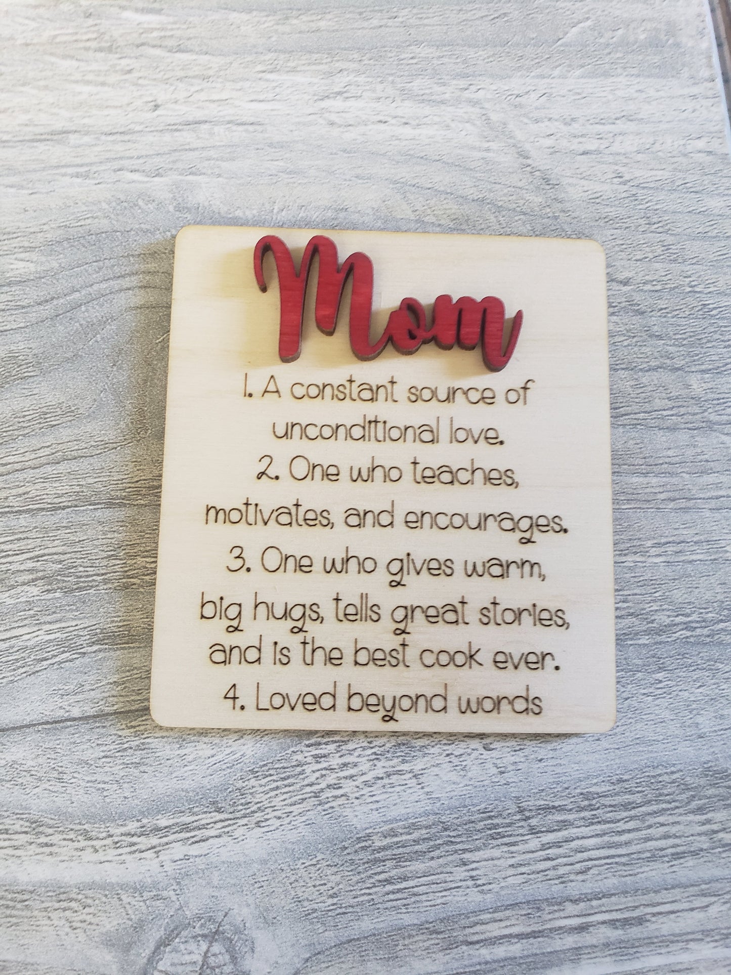 Mom Quote Magnet Personalized