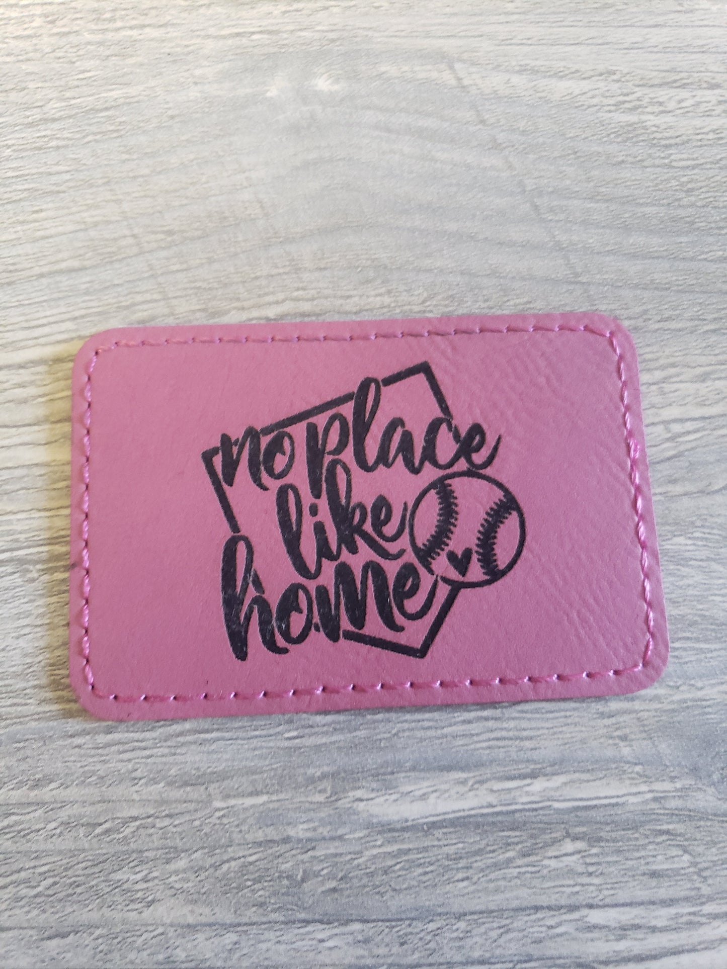 Hat Patches Leatherette Adhesive on back Personalized NEED HEAT PRESS