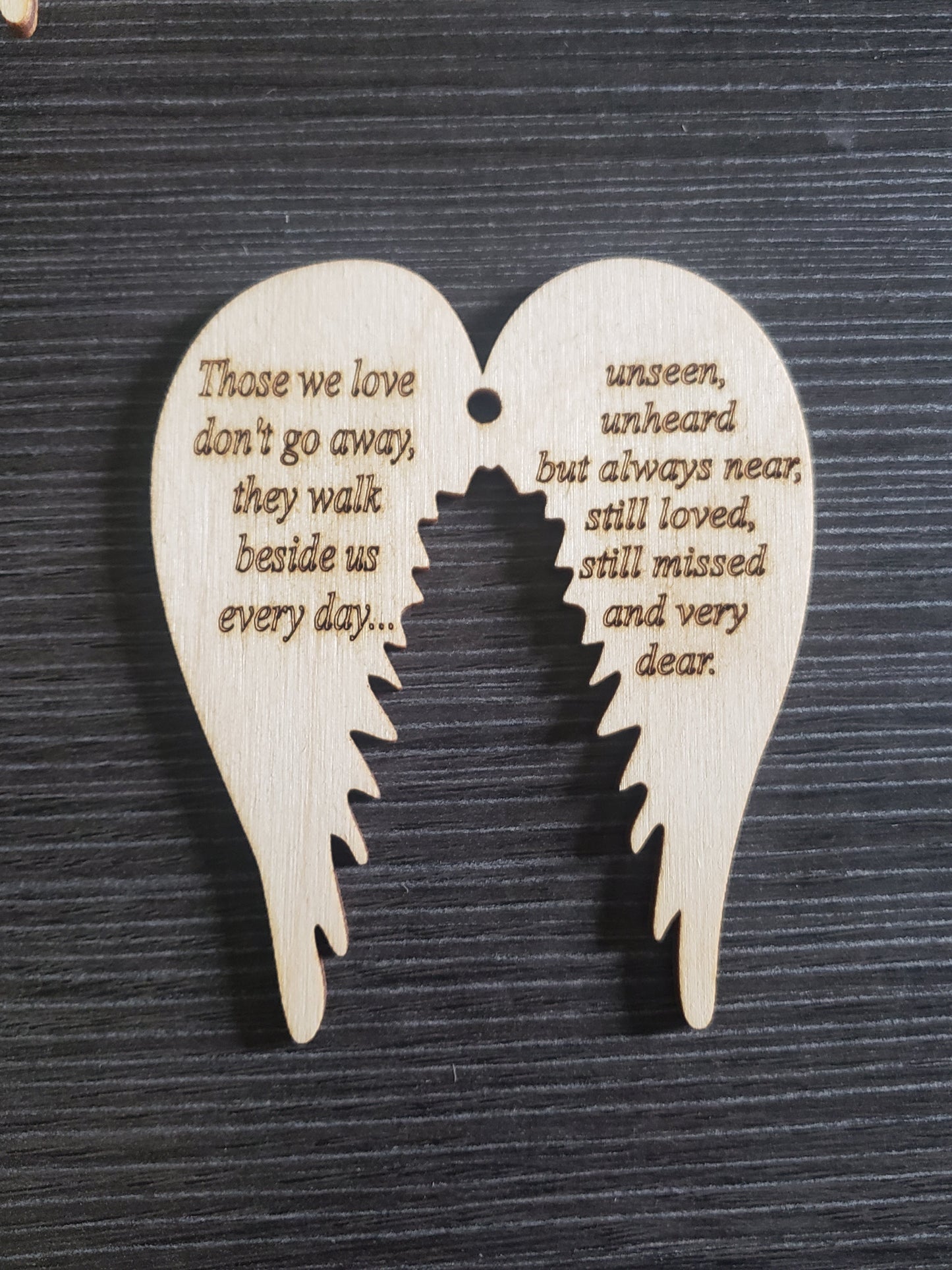 Angel Wing Christmas Ornament Memorial Bulk