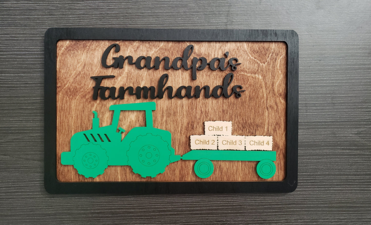 Grandpa's Farmhands Personalized