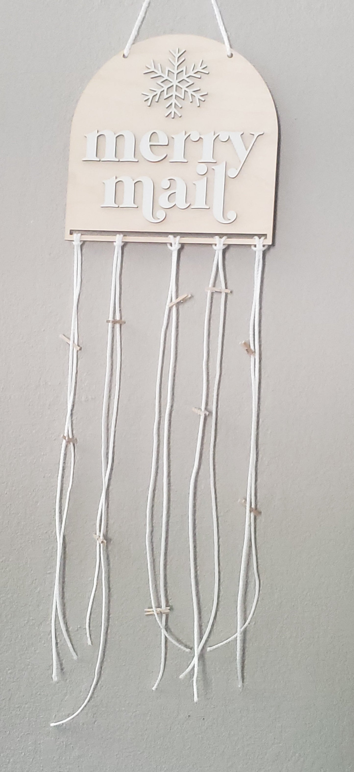 Merry Mail Card Holder