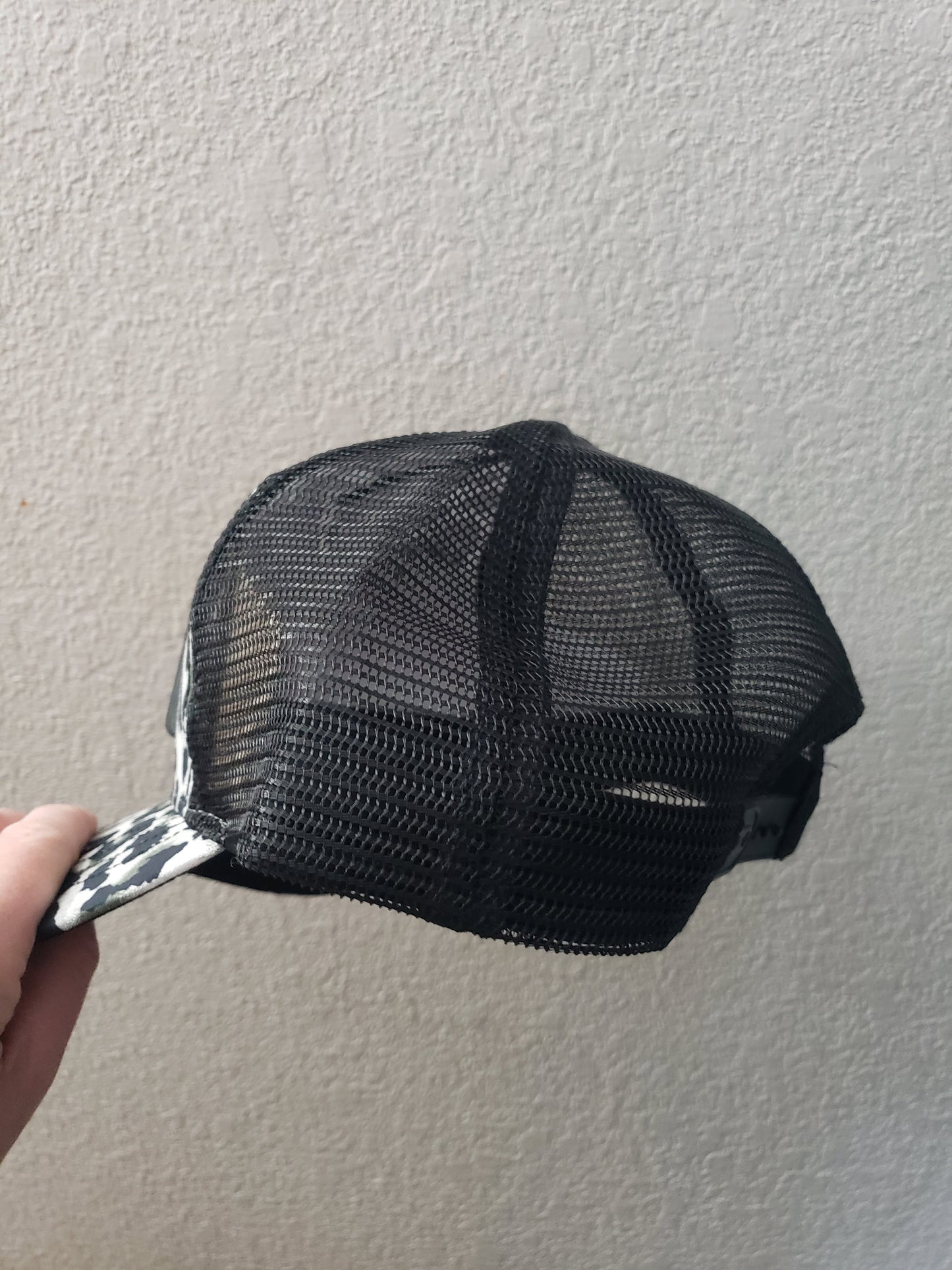 BULLET FLAG STYLE Try that in a small town Richardson Hat LEOPARD IS UNBRANDED