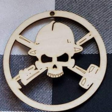 Oil Field Worker Christmas Ornament