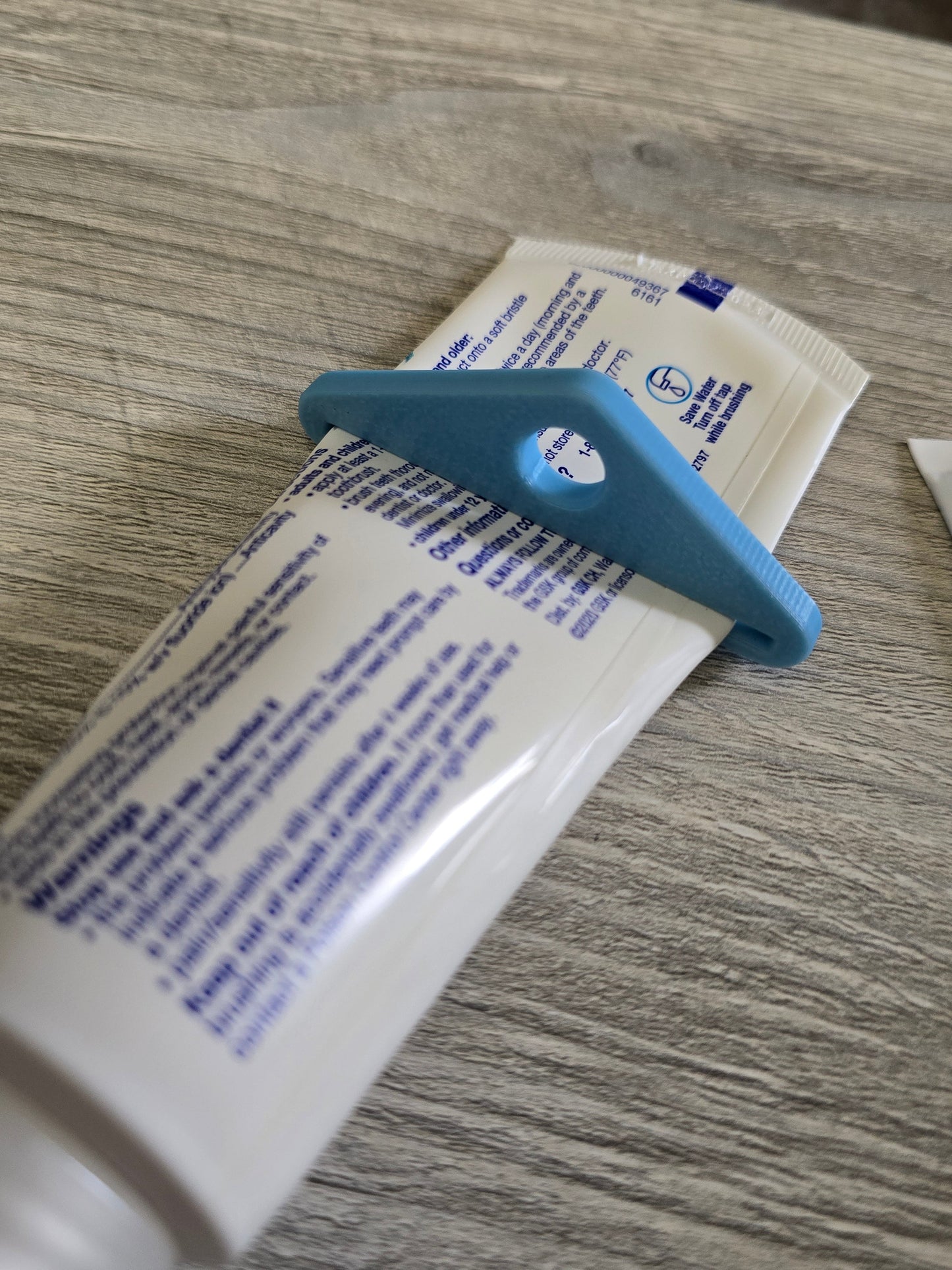 Toothpaste squeezer 3D printed