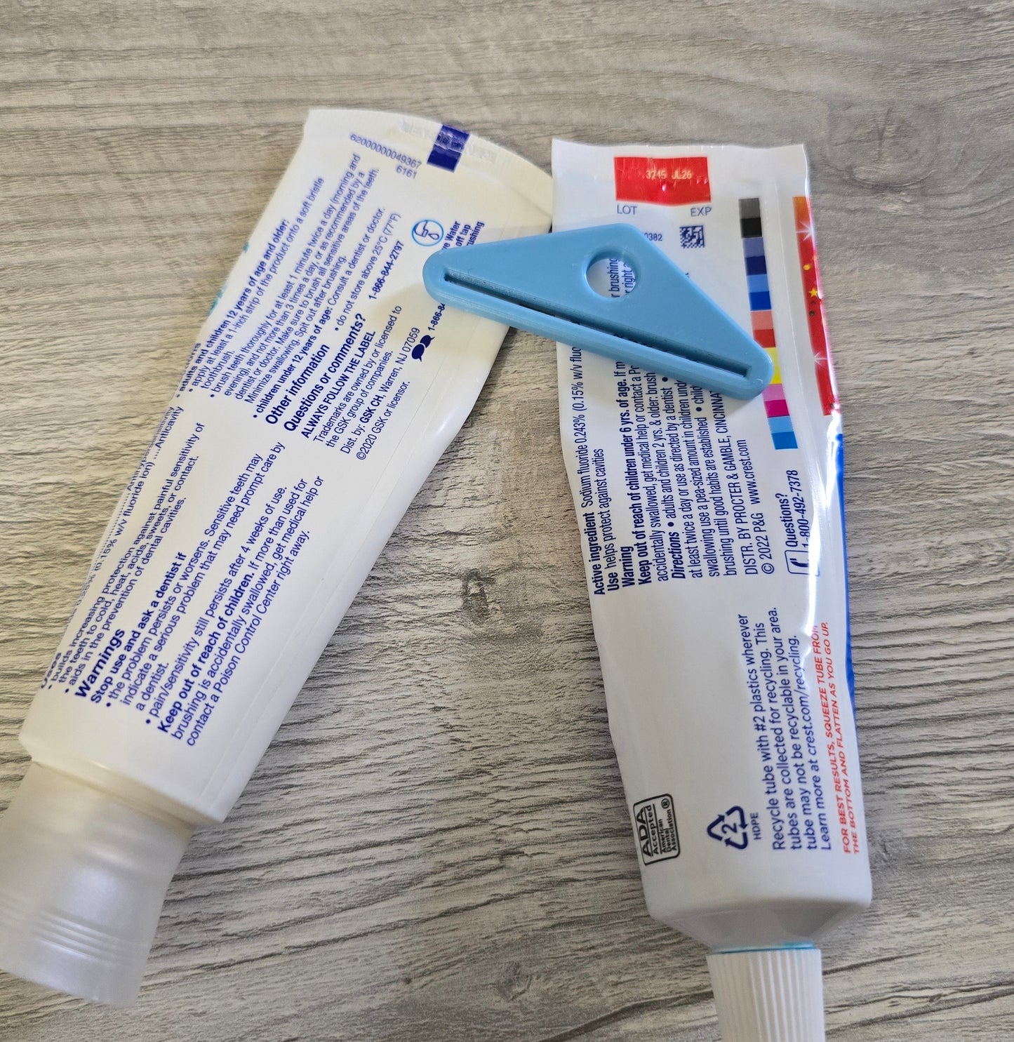 Toothpaste squeezer 3D printed