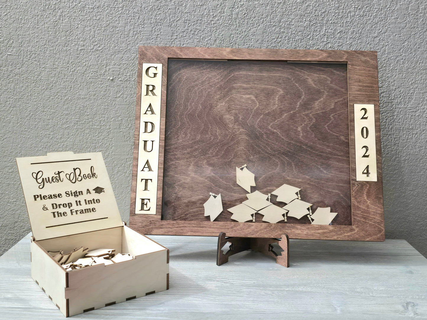 Guestbook Graduate Wedding Personalized for wedding last name