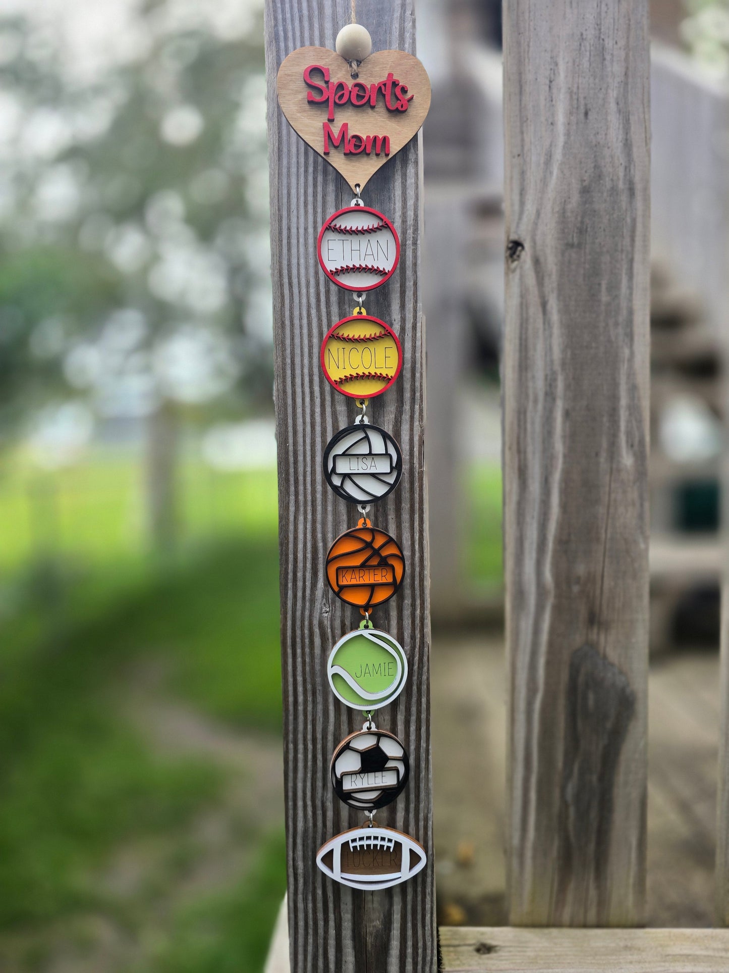 Baseball Mama with mitt and baseball / softball Personalized