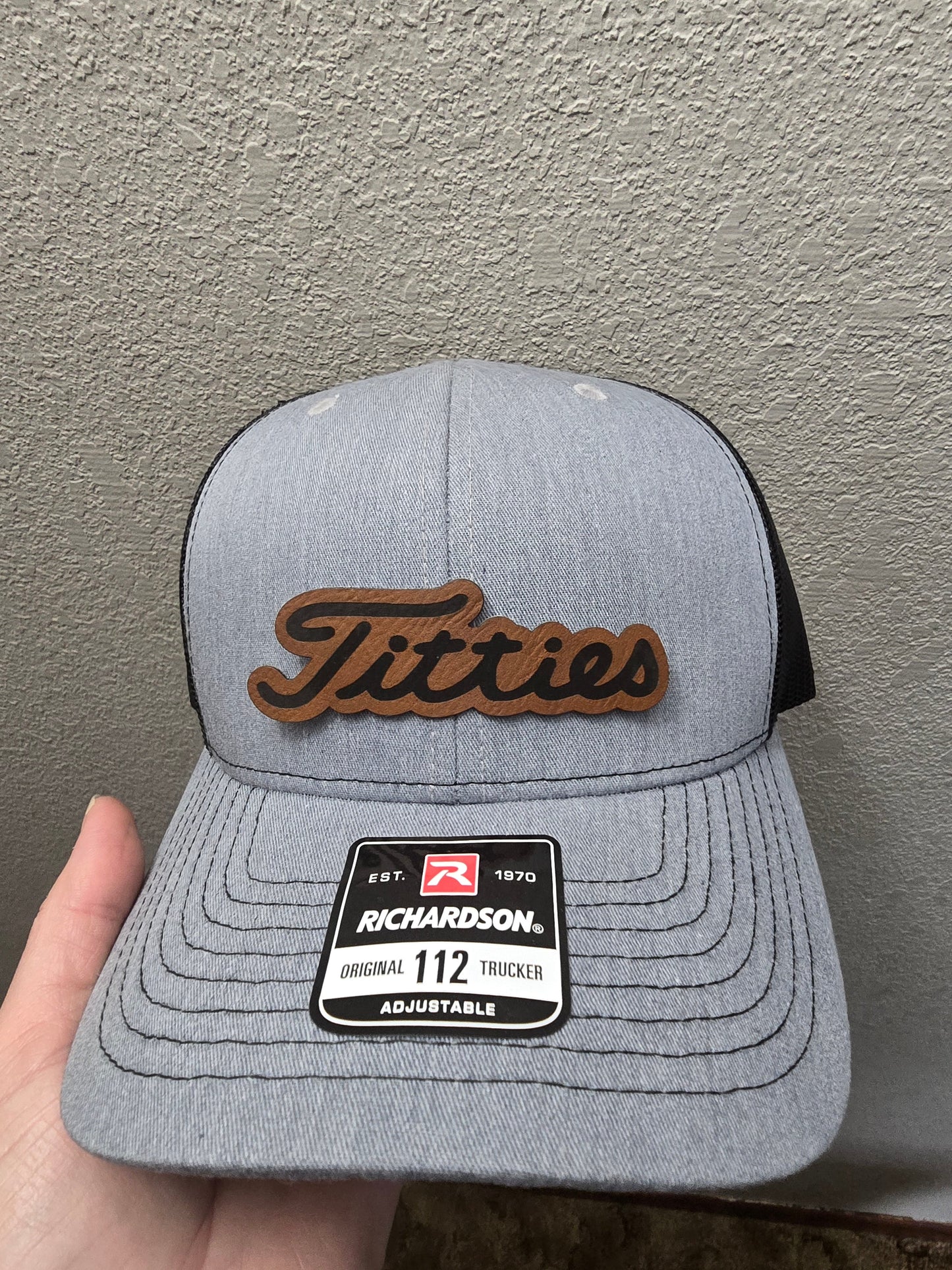 Woman Silhouette & Titties Richardson Hat