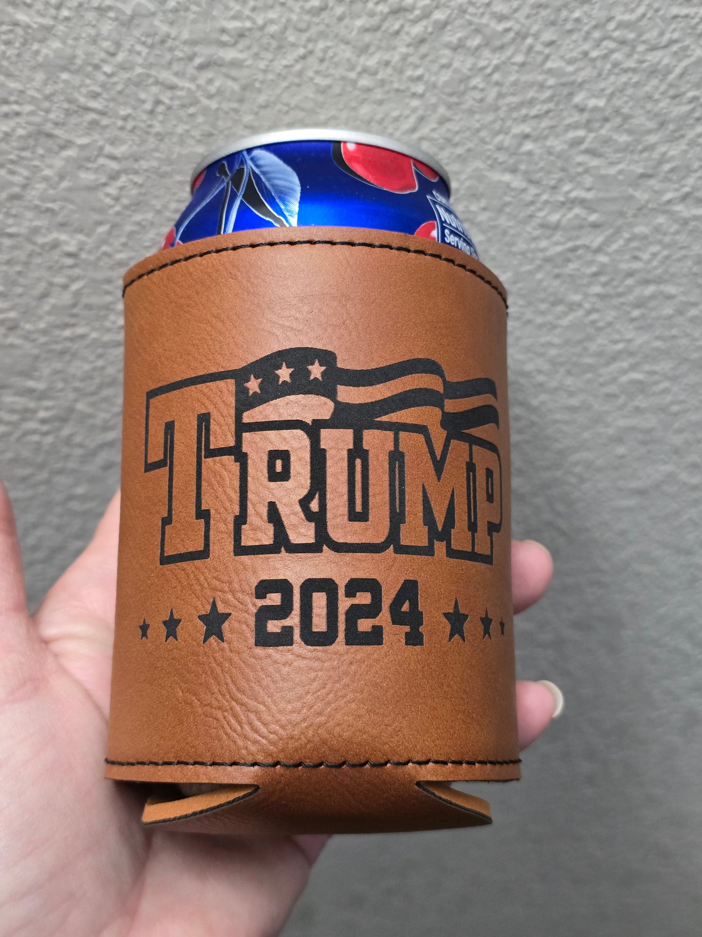 Trump 2024 Koozie and Hat Patch