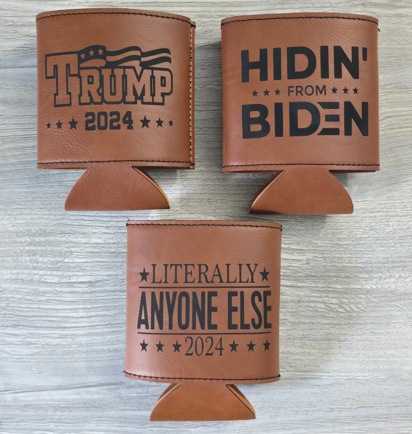 Trump 2024 Koozie and Hat Patch