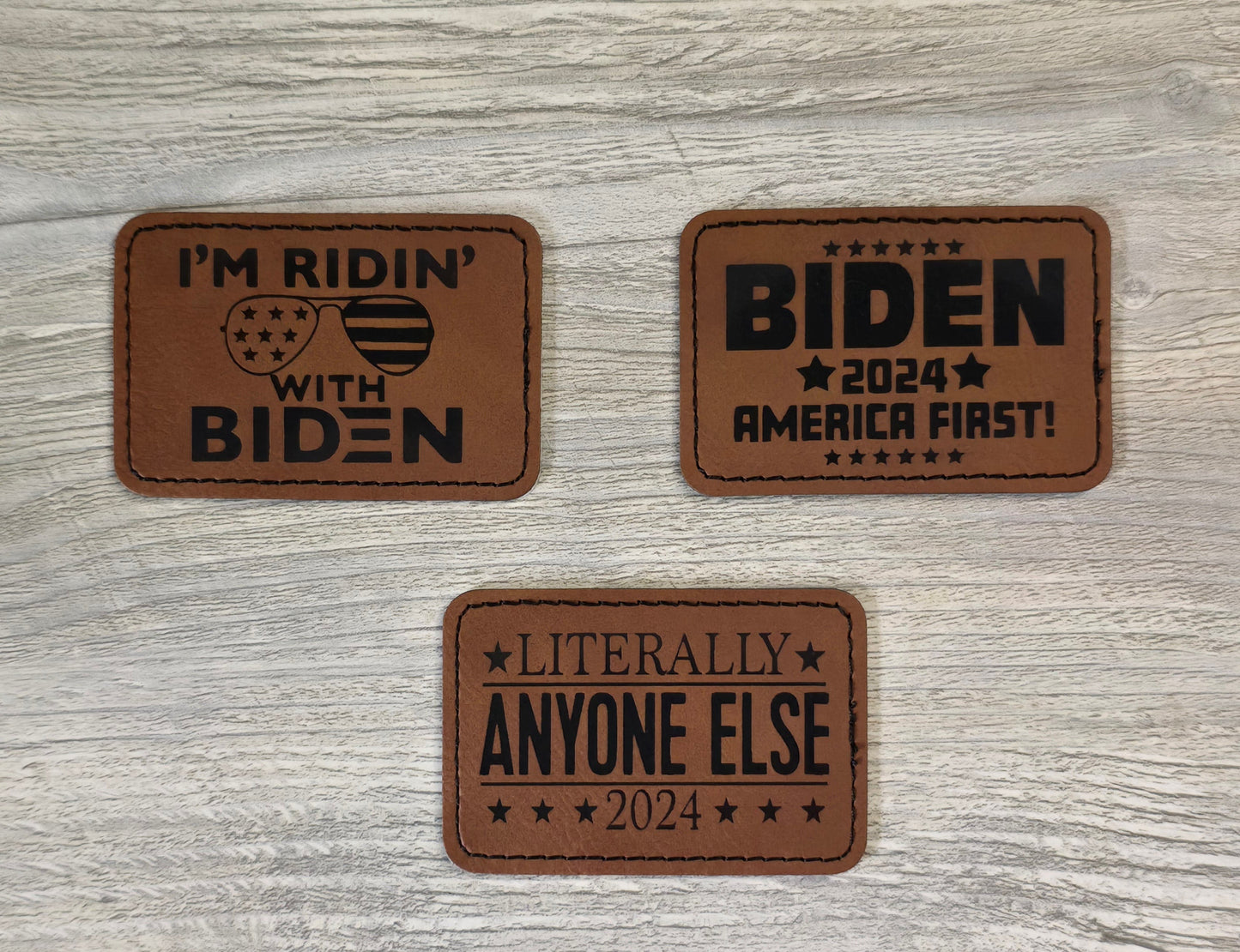 Trump 2024 Koozie and Hat Patch