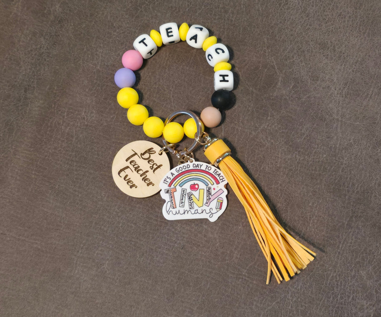 Teach wristlet for Teachers personalized