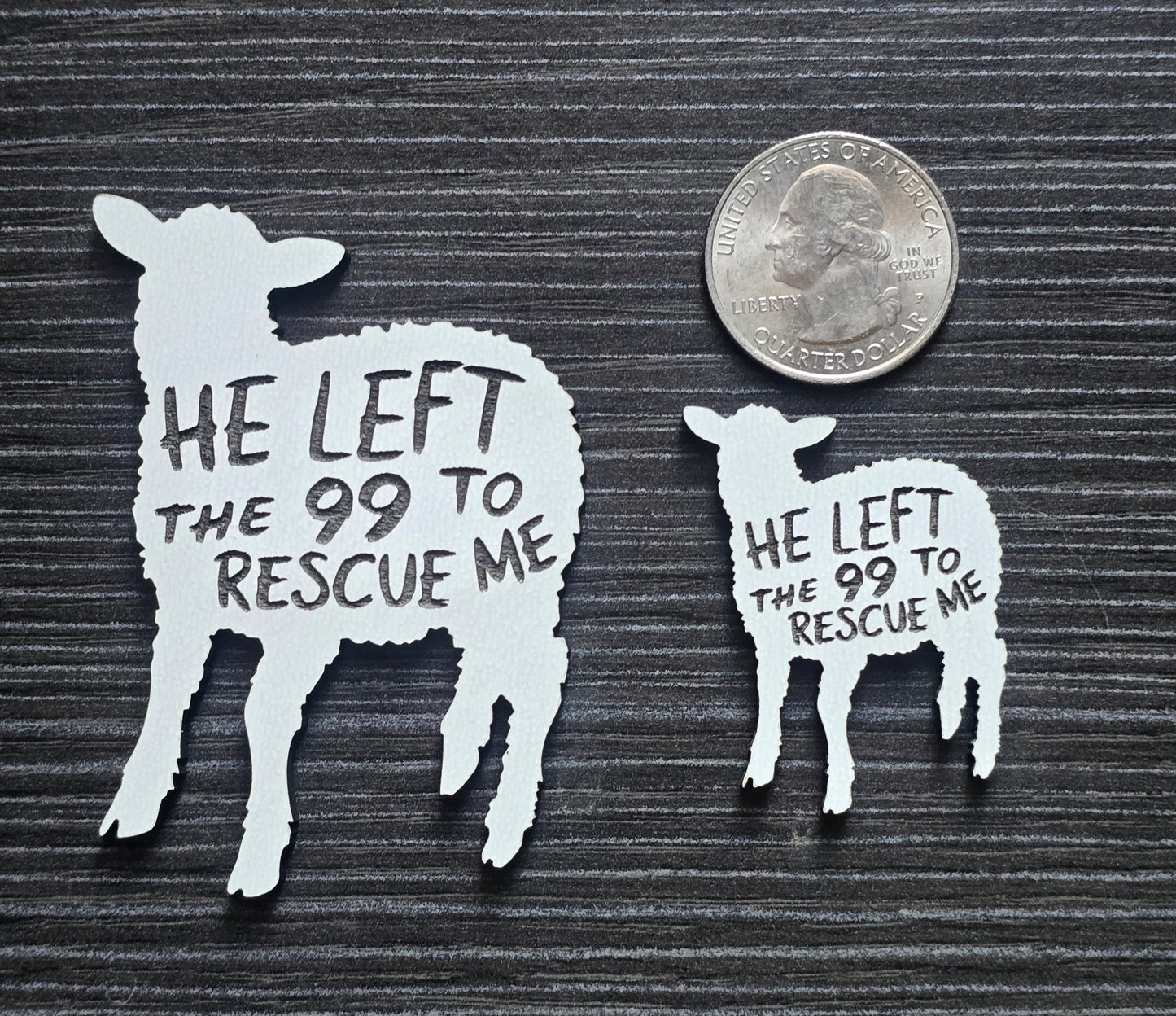 He left the 99 to rescue me sheep tokens