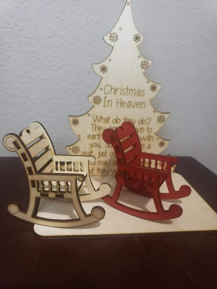 Christmas in Heaven Tree and Chair Memorial