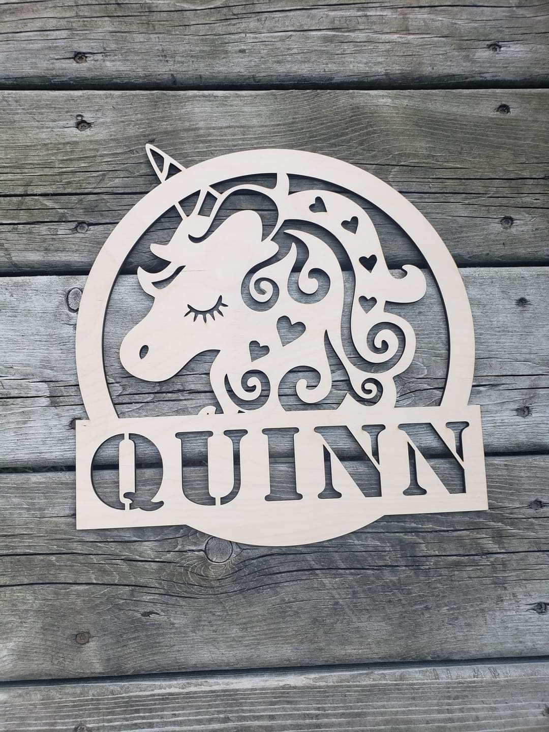 Dinosaur or Unicorn Personalized Sign