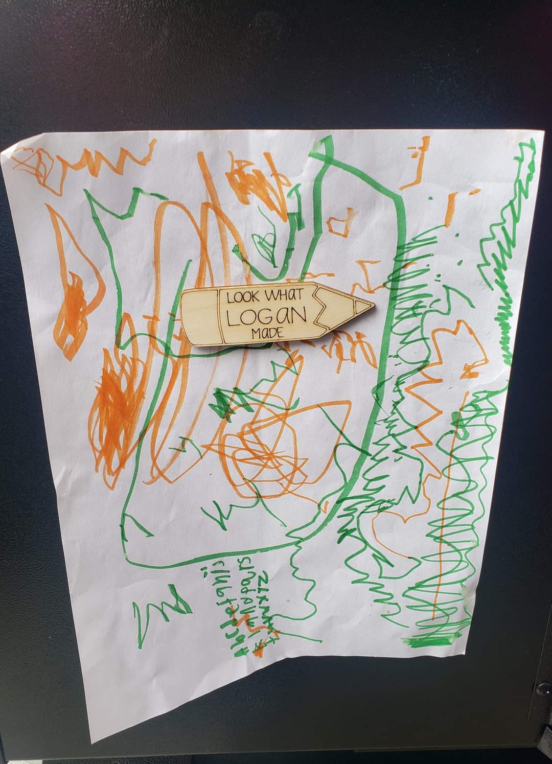 Look what I made magnet pencil style Personalized