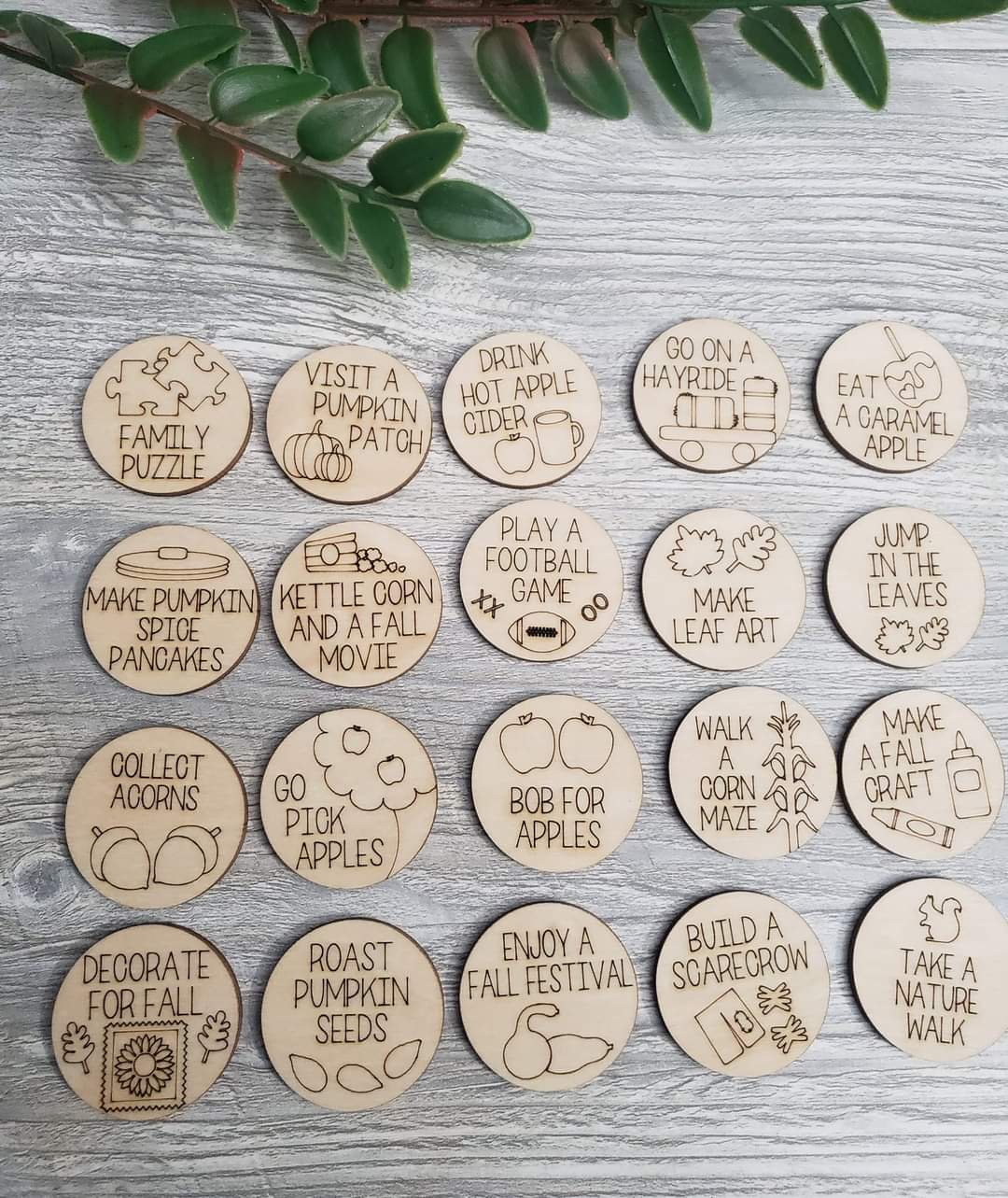 Fall Activity Tokens
