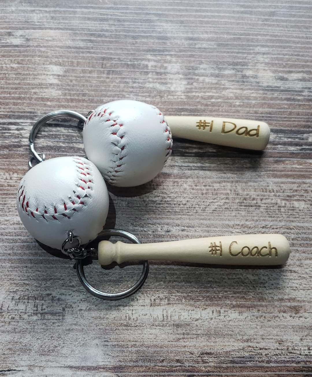 Baseball Keychains Personalized