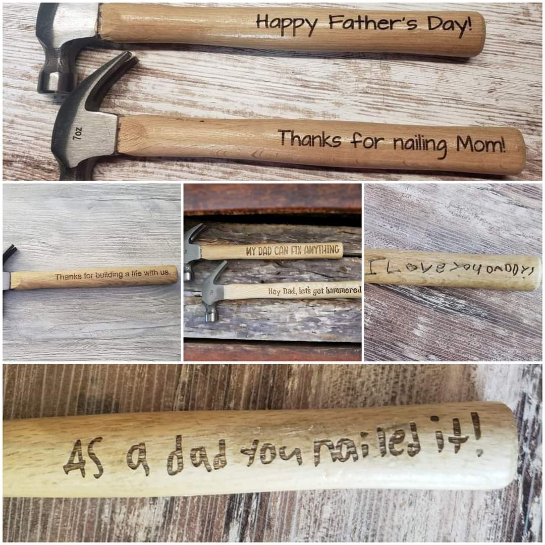 Hammer for Father's Day Personalized