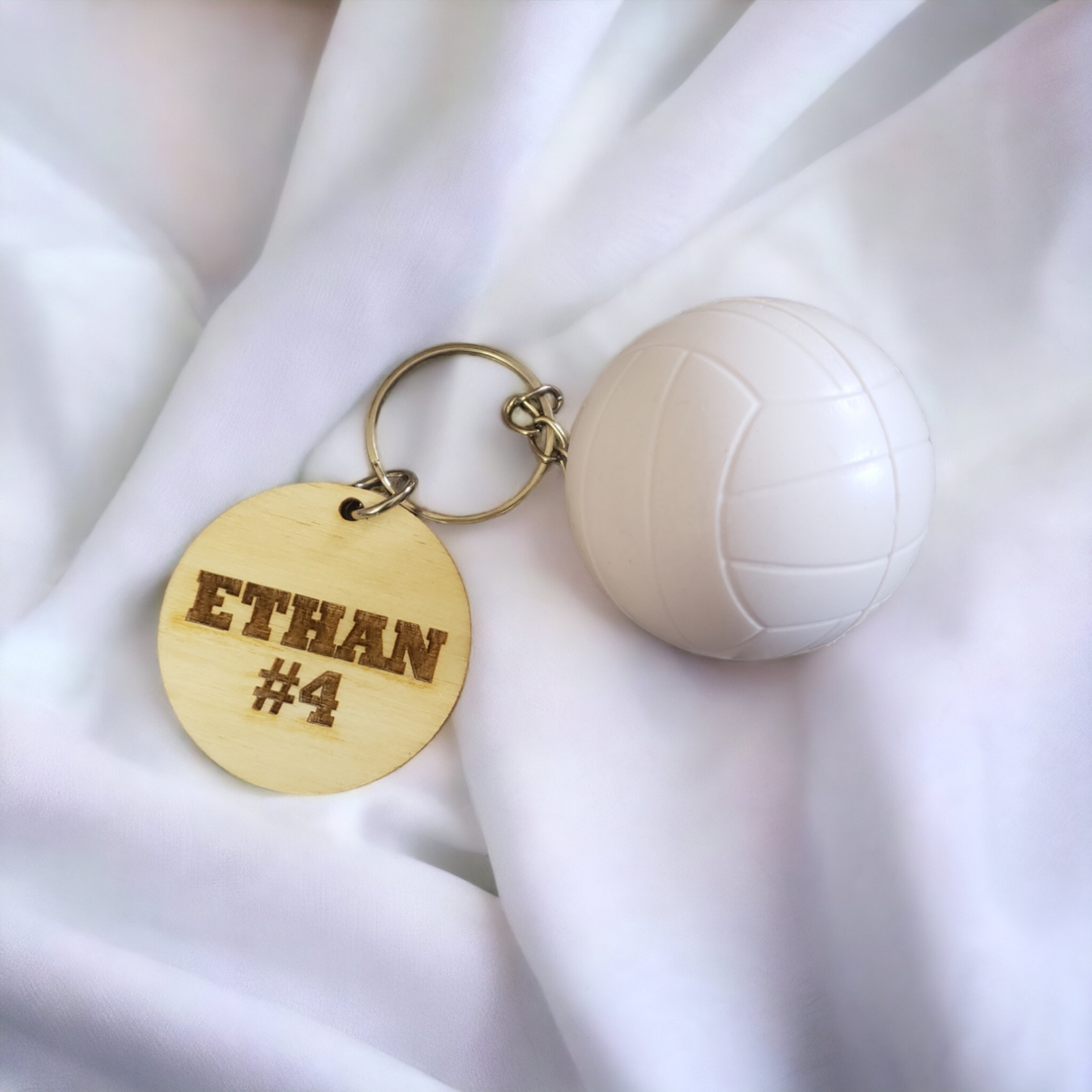 Sports Ball Keychains Personalized