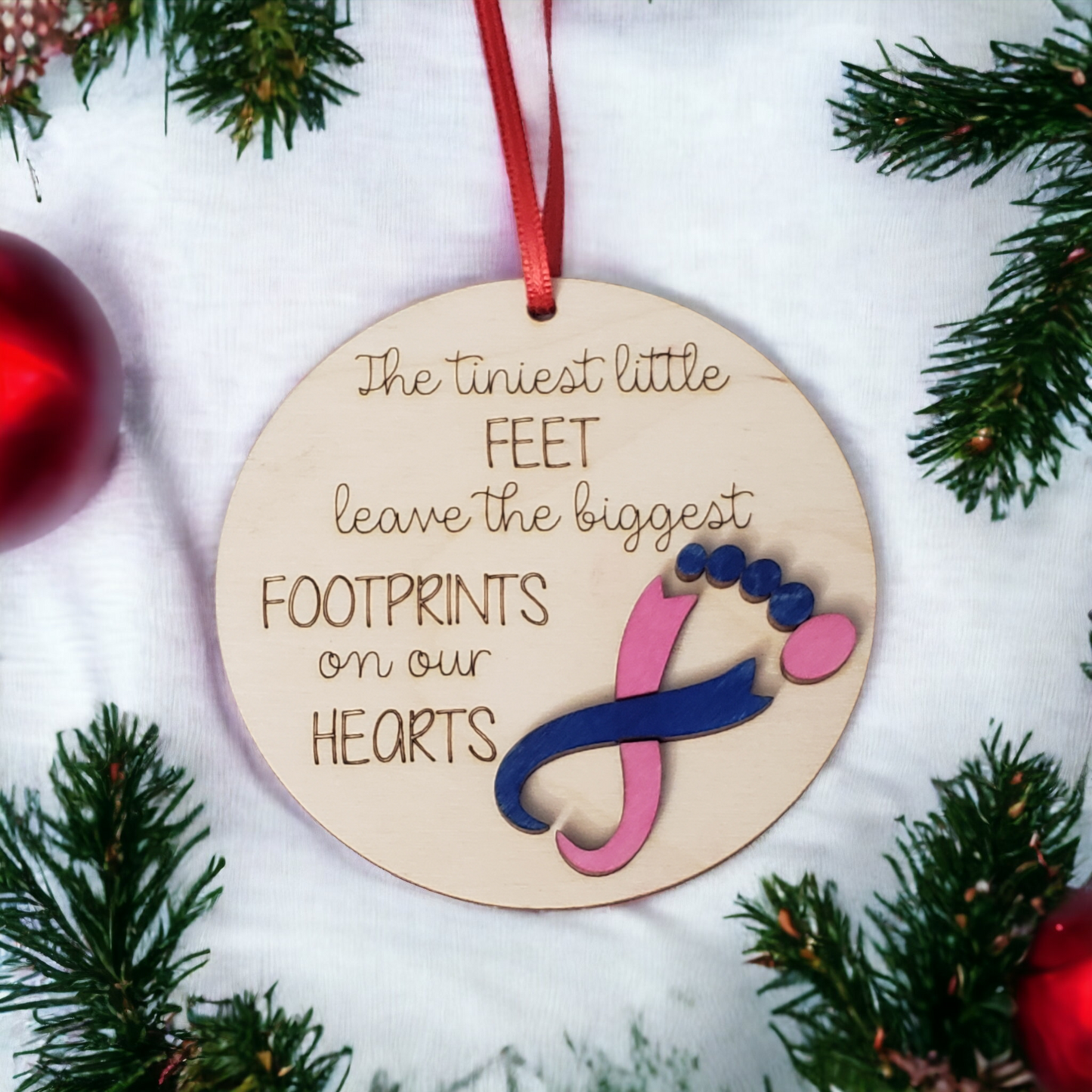 Infant Loss Baby Memorial Christmas Ornaments