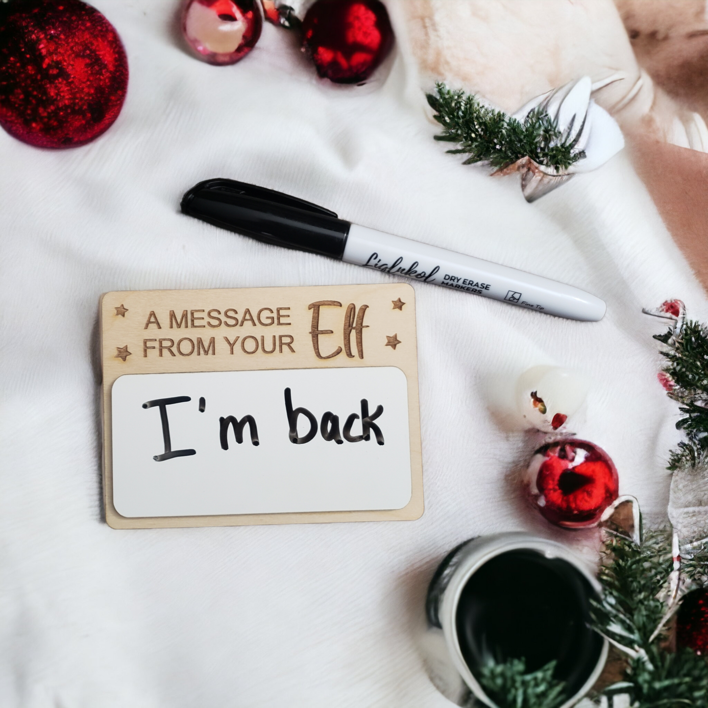 A message from your Elf small message board