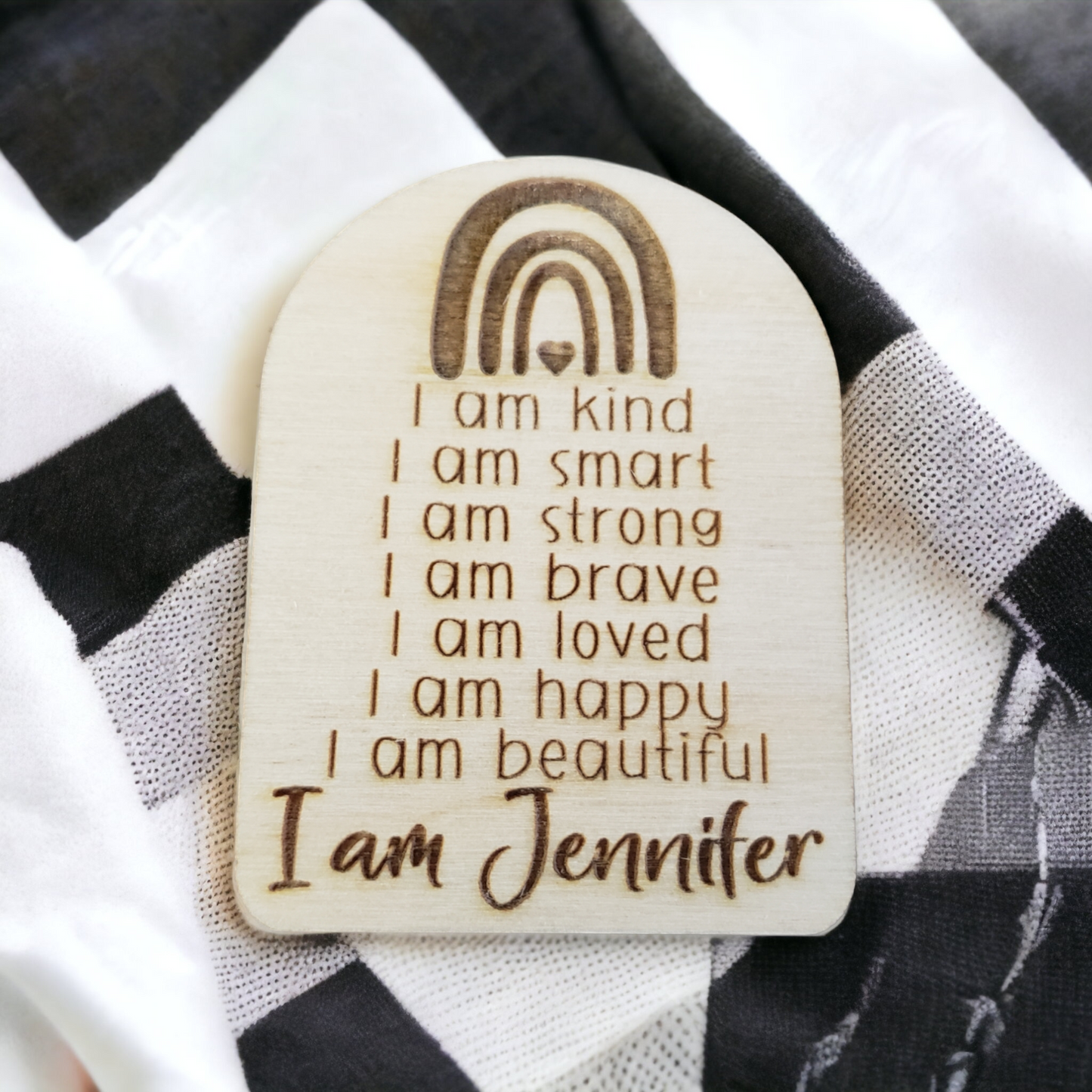 Affirmation I am Kind Magnet personalized