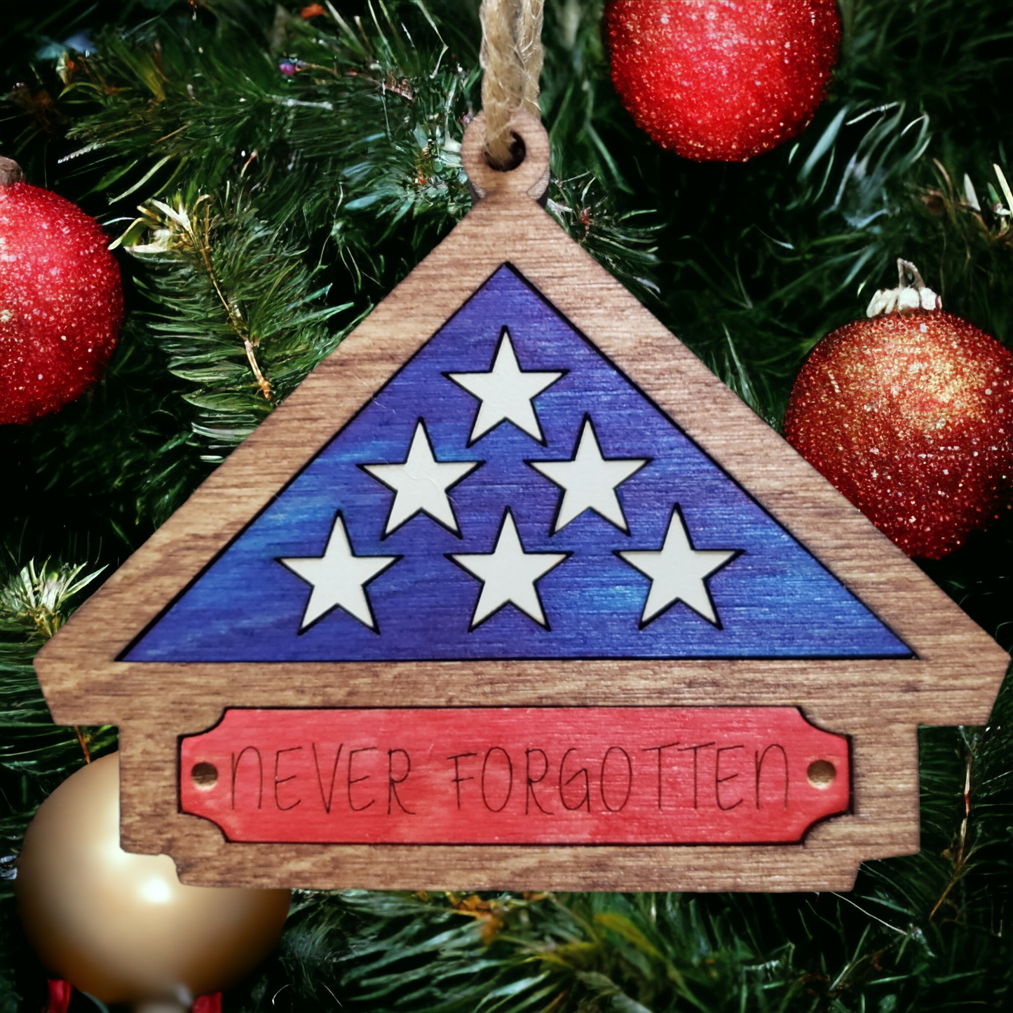 Flag Christmas Ornaments