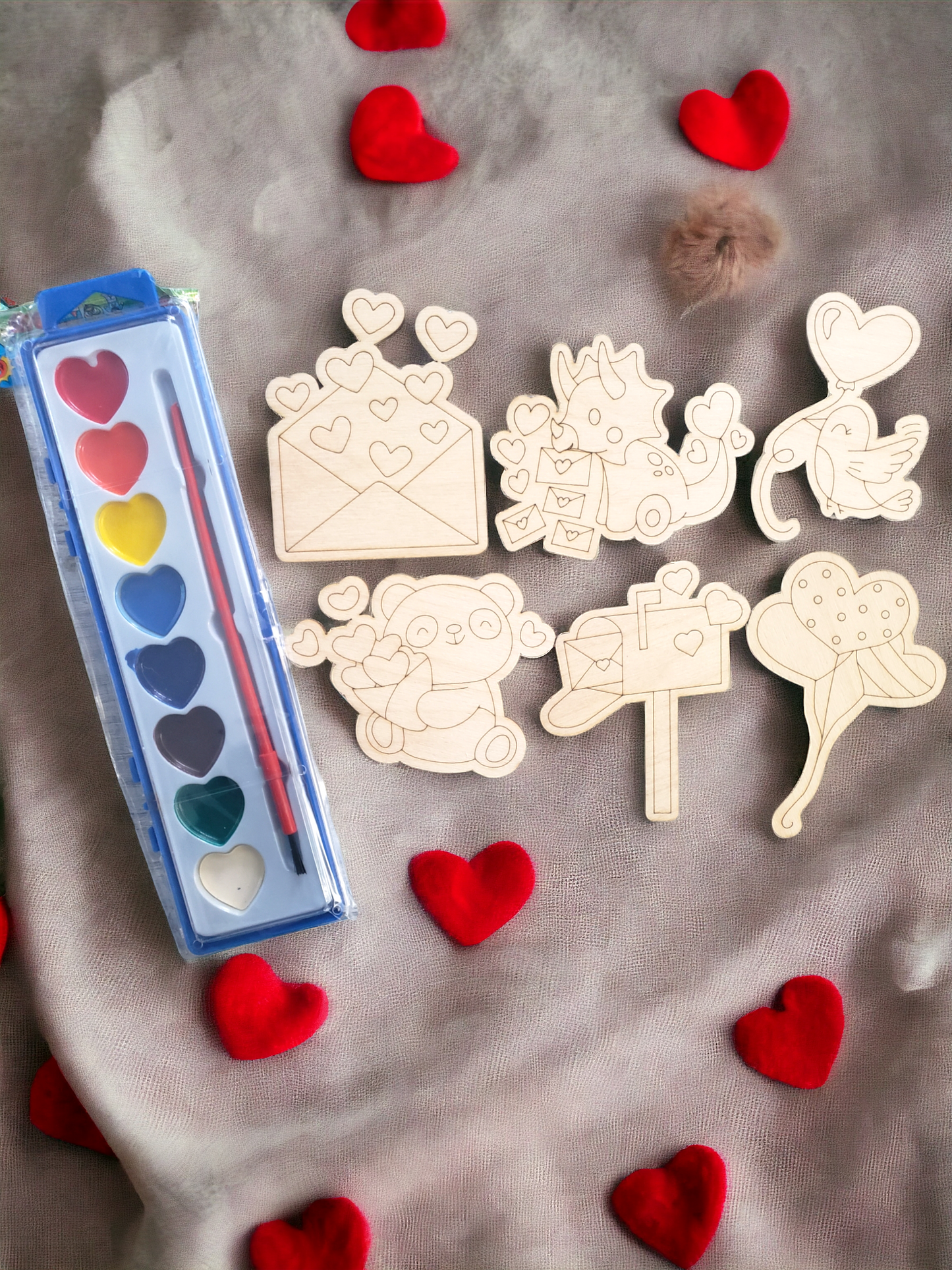 Valentine's Day Coloring Kit
