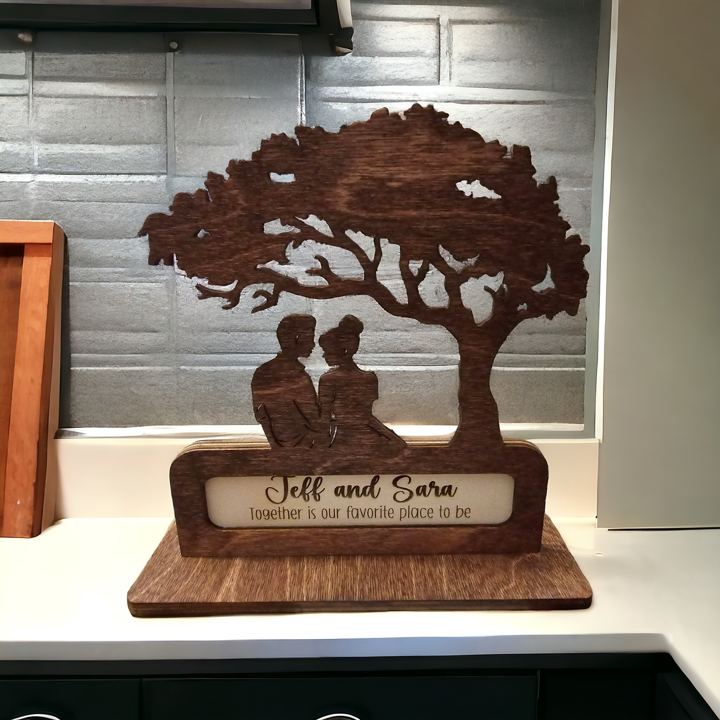 Together is our favorite place to be Personalized Sign