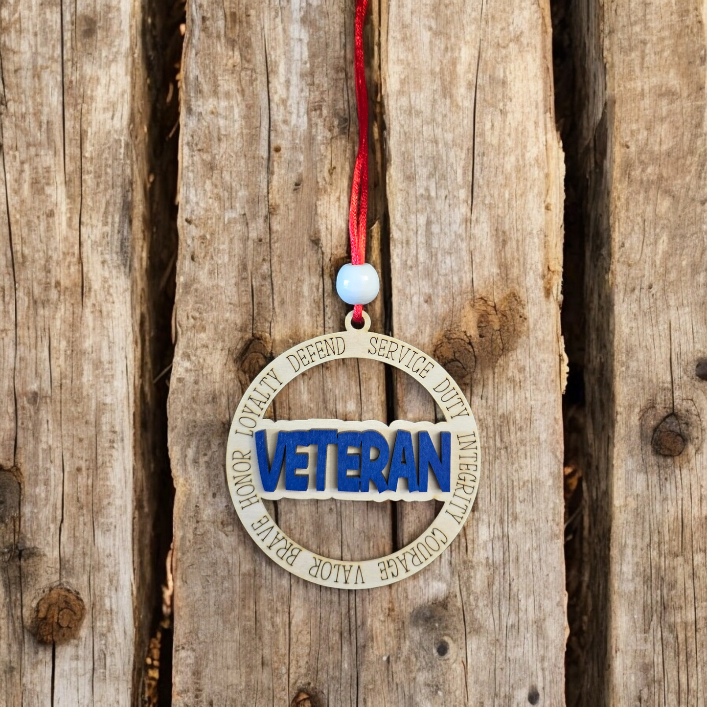 Veteran Christmas Ornament