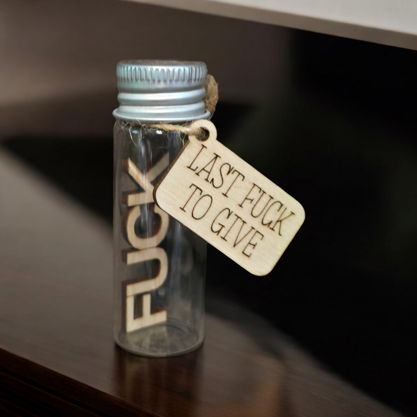 Last fuck to give small jar