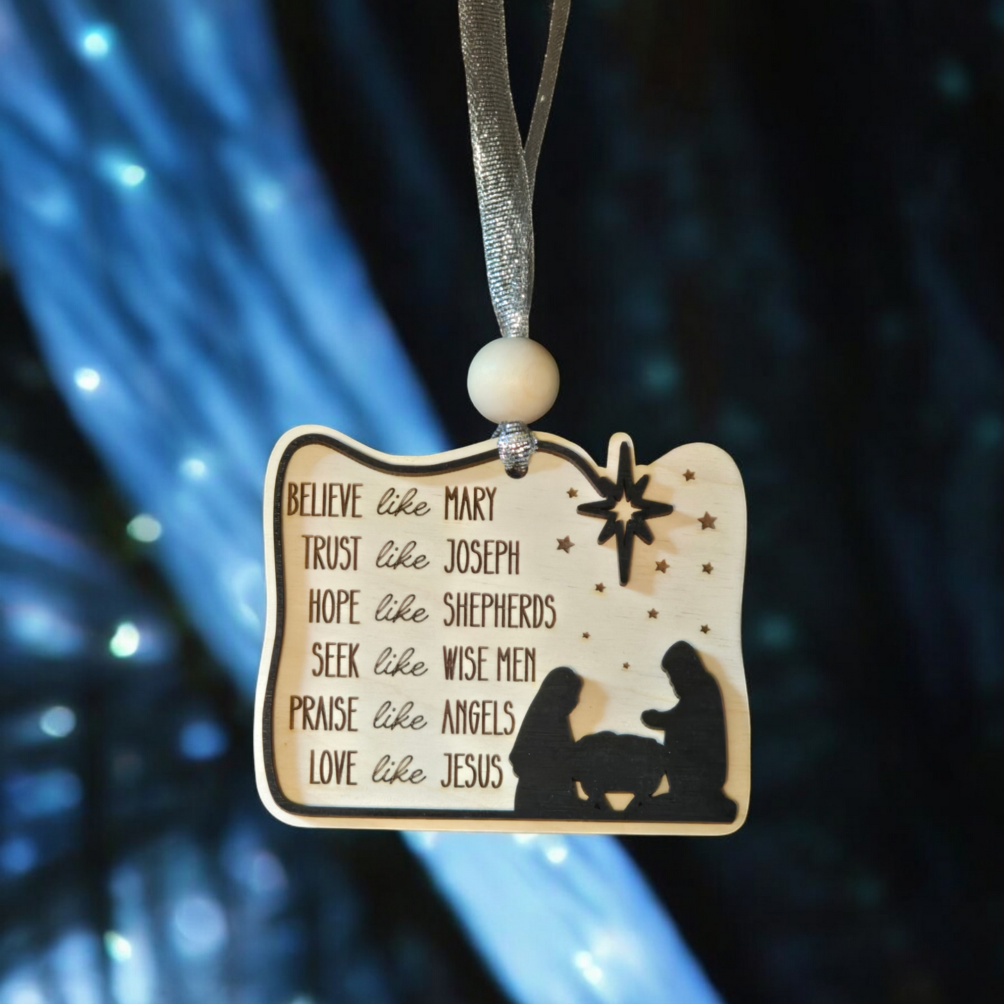 Love like Jesus Christmas Ornament