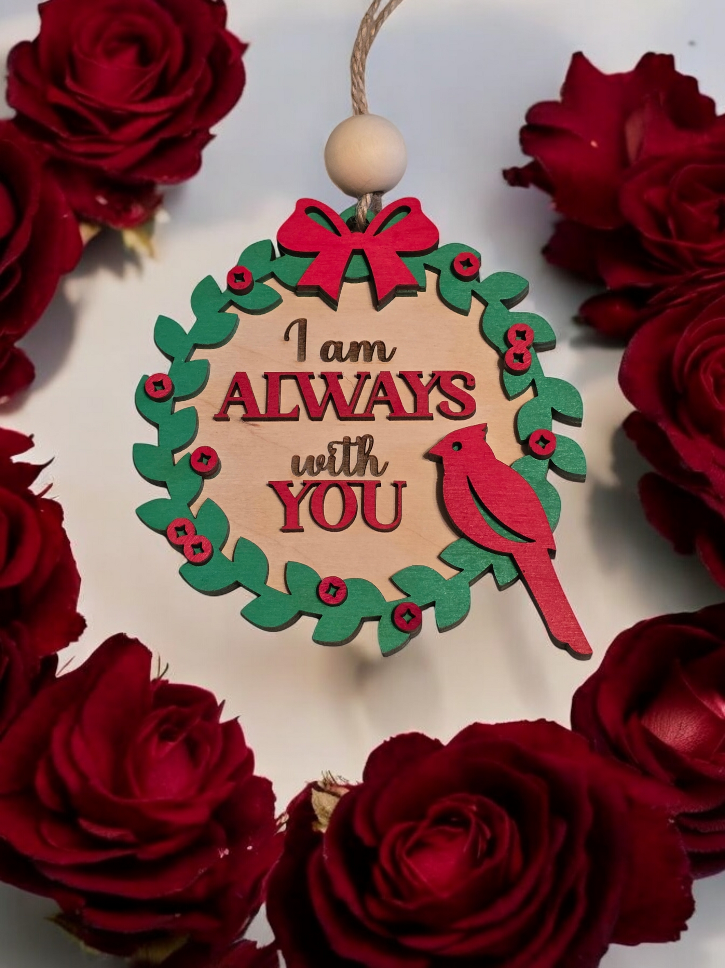 Cardinal Memorial Christmas Ornaments