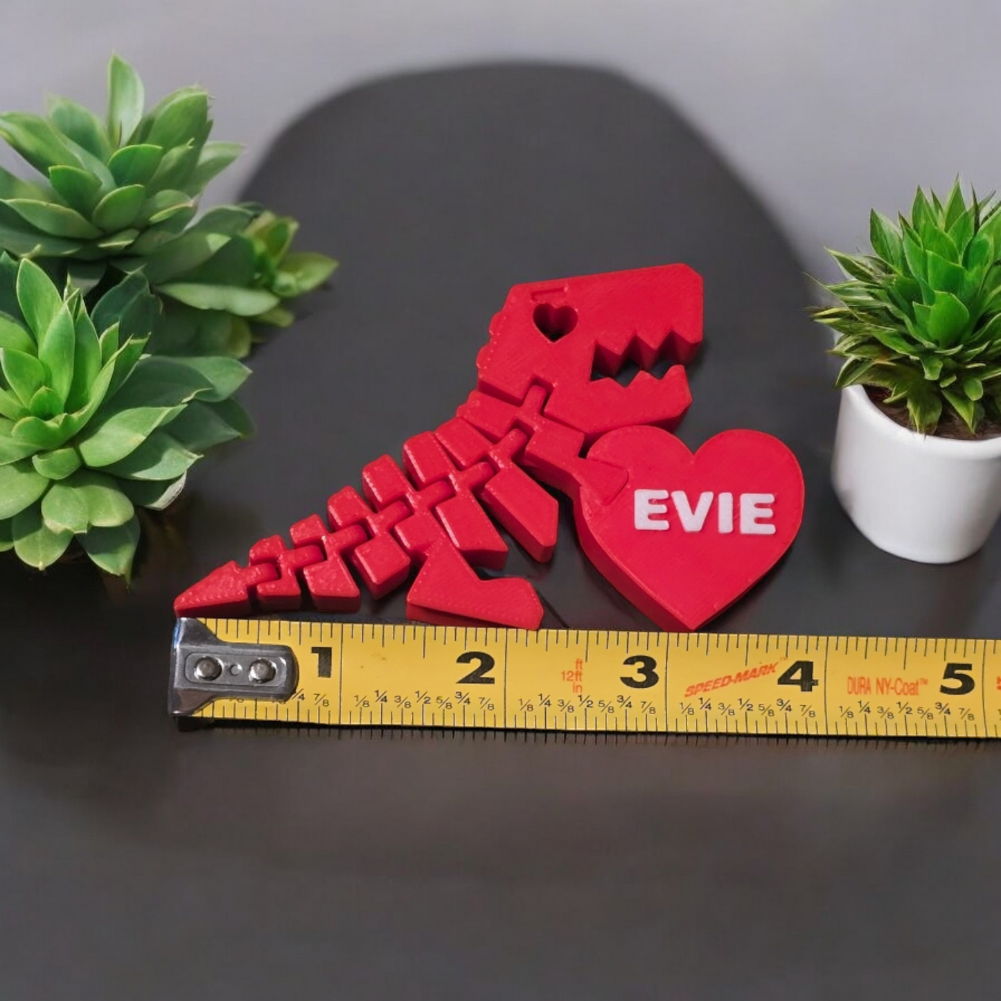 Personalized Valentines Dinosaurs