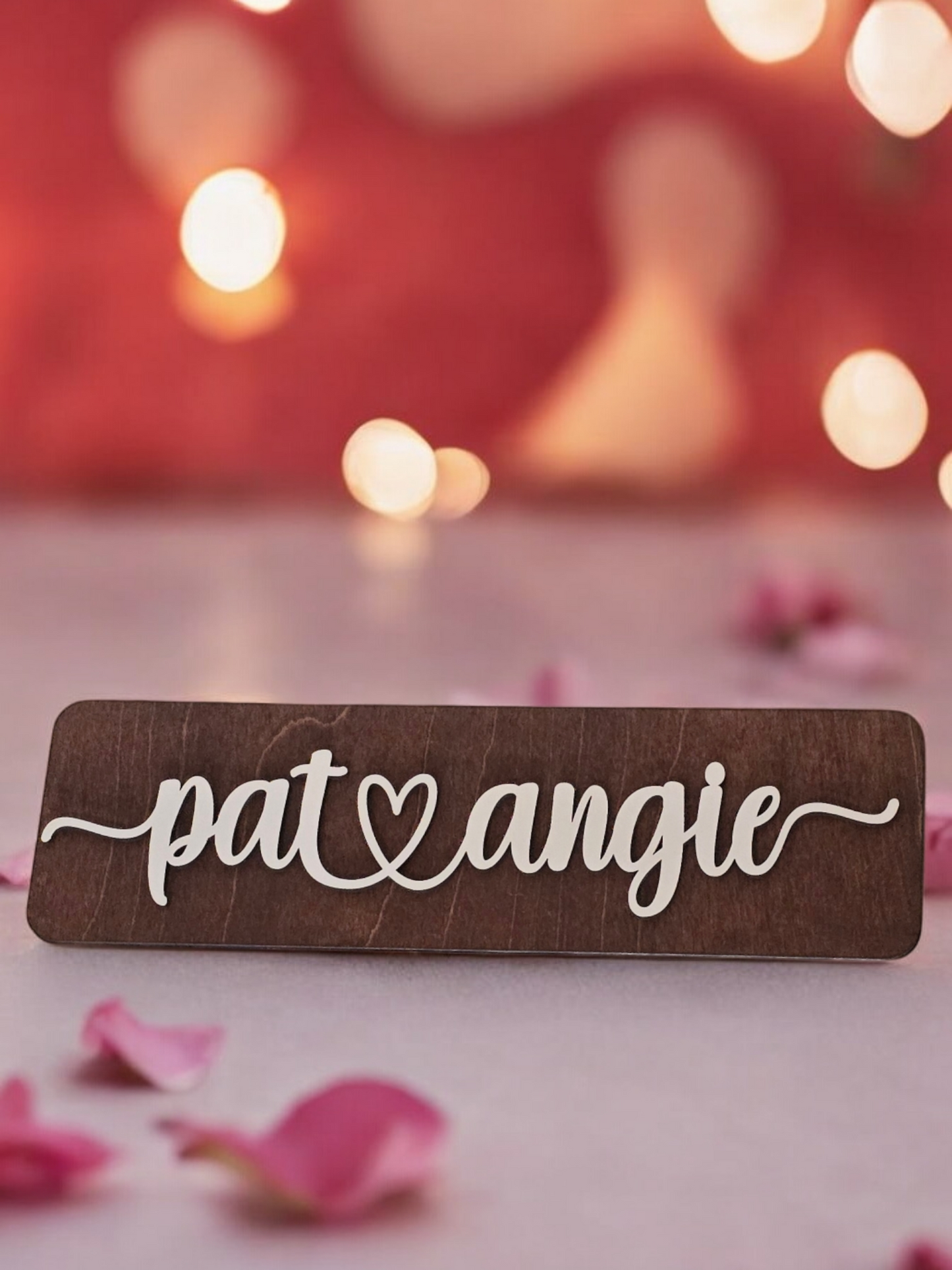 Couples Heart Sign Personalized