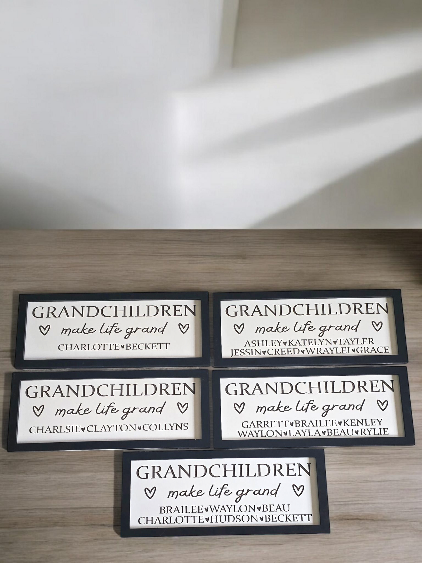 Grandchildren make life grand personalized