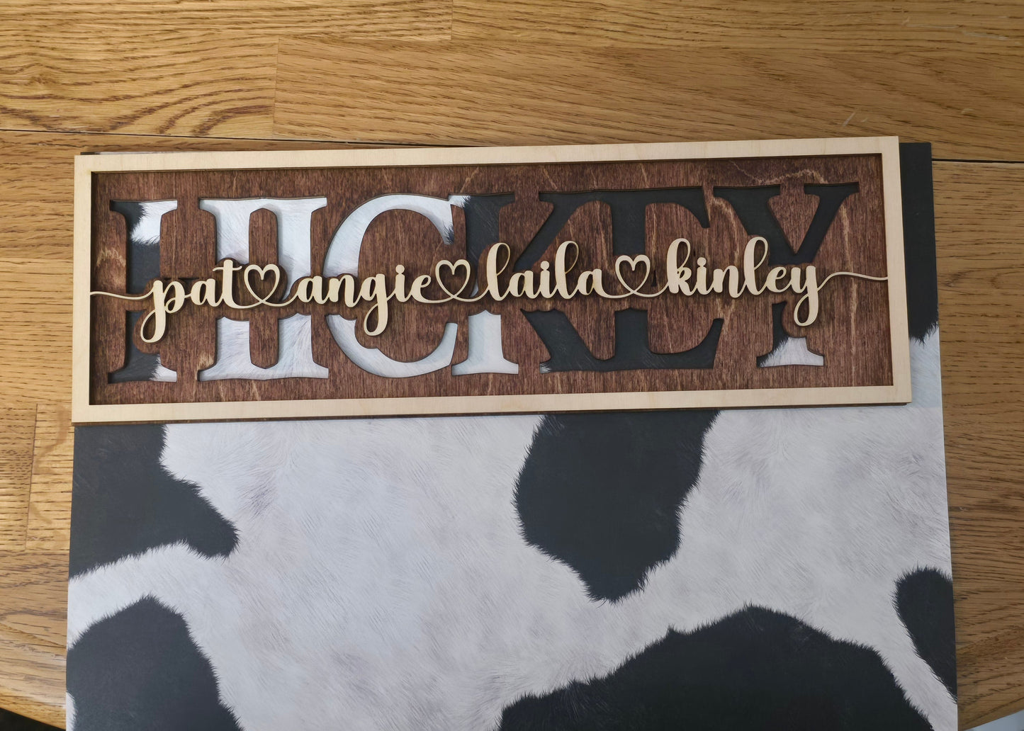Mothers Day Sign Family personalized