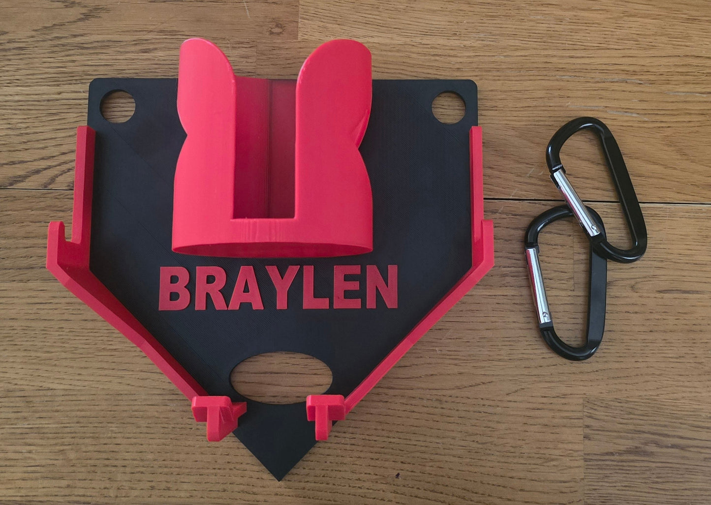 3D printed Dugout organizer baseball softball Personalized with name