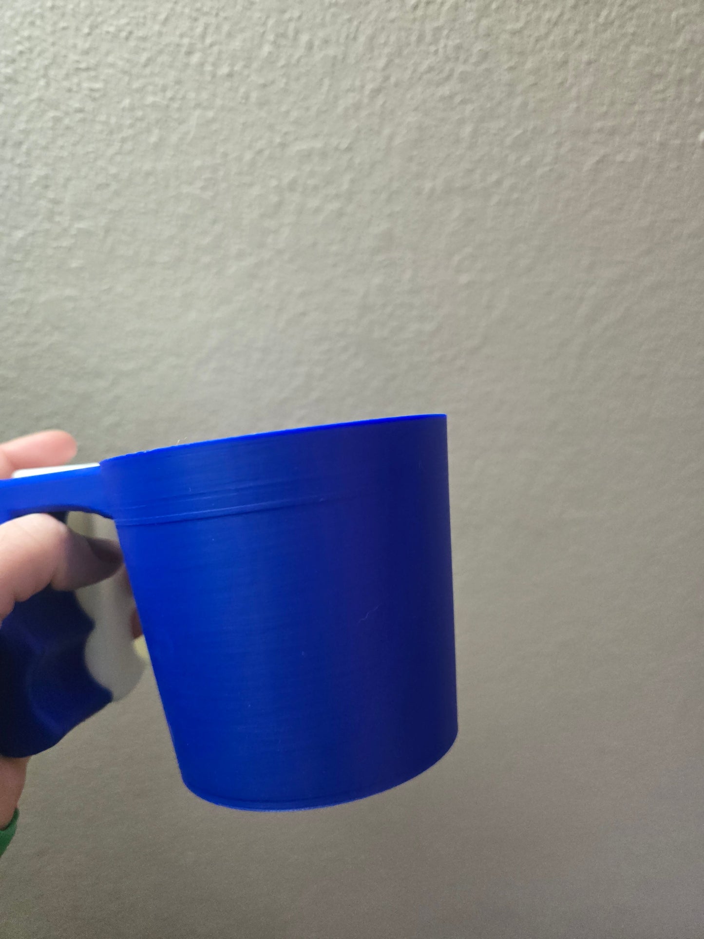 3D Printed Pint size ice cream holder plastic