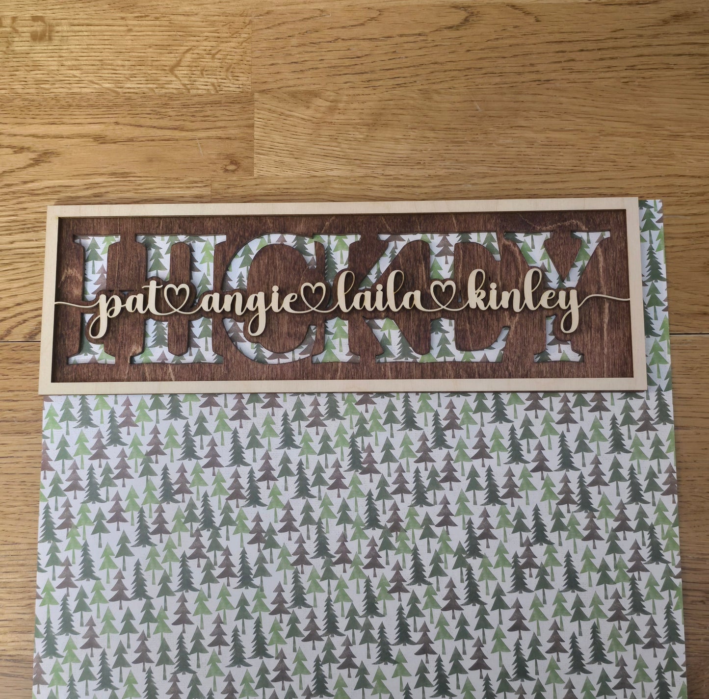 Mothers Day Sign Family personalized