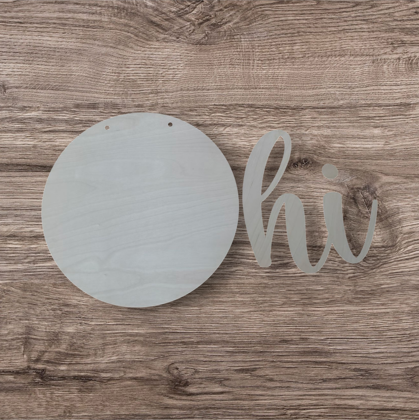 hi sign 15" DIY