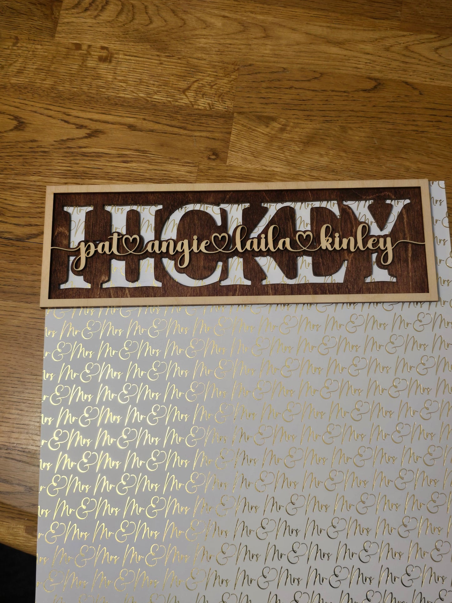 Mothers Day Sign Family personalized