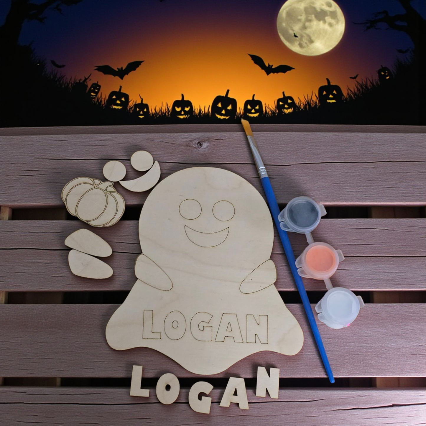 Halloween Paint Kit Personalized