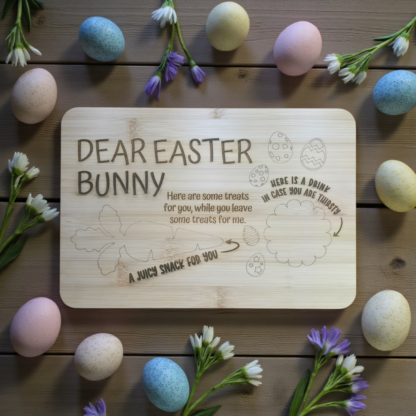 Easter Bunny Tray decoration